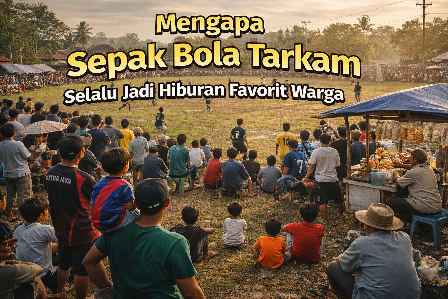 Mengapa Sepak Bola Tarkam Selalu Jadi Hiburan Favorit Warga