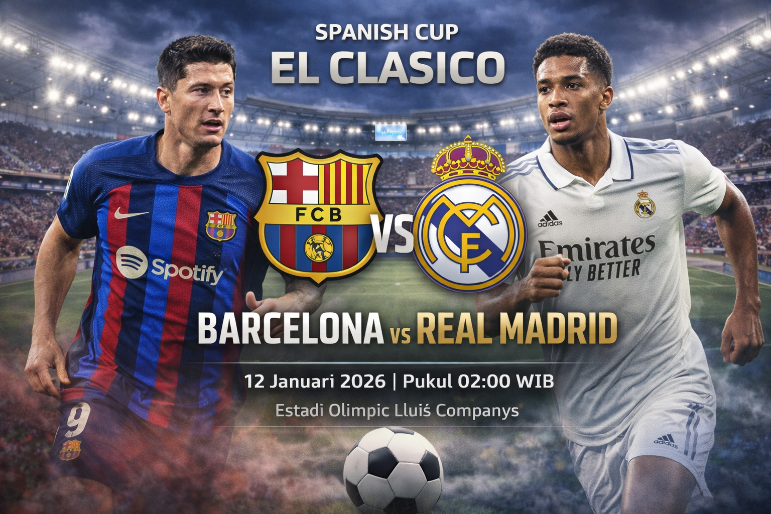 Barcelona vs Real Madrid