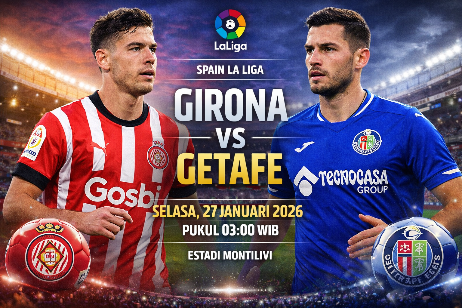 Girona vs Getafe