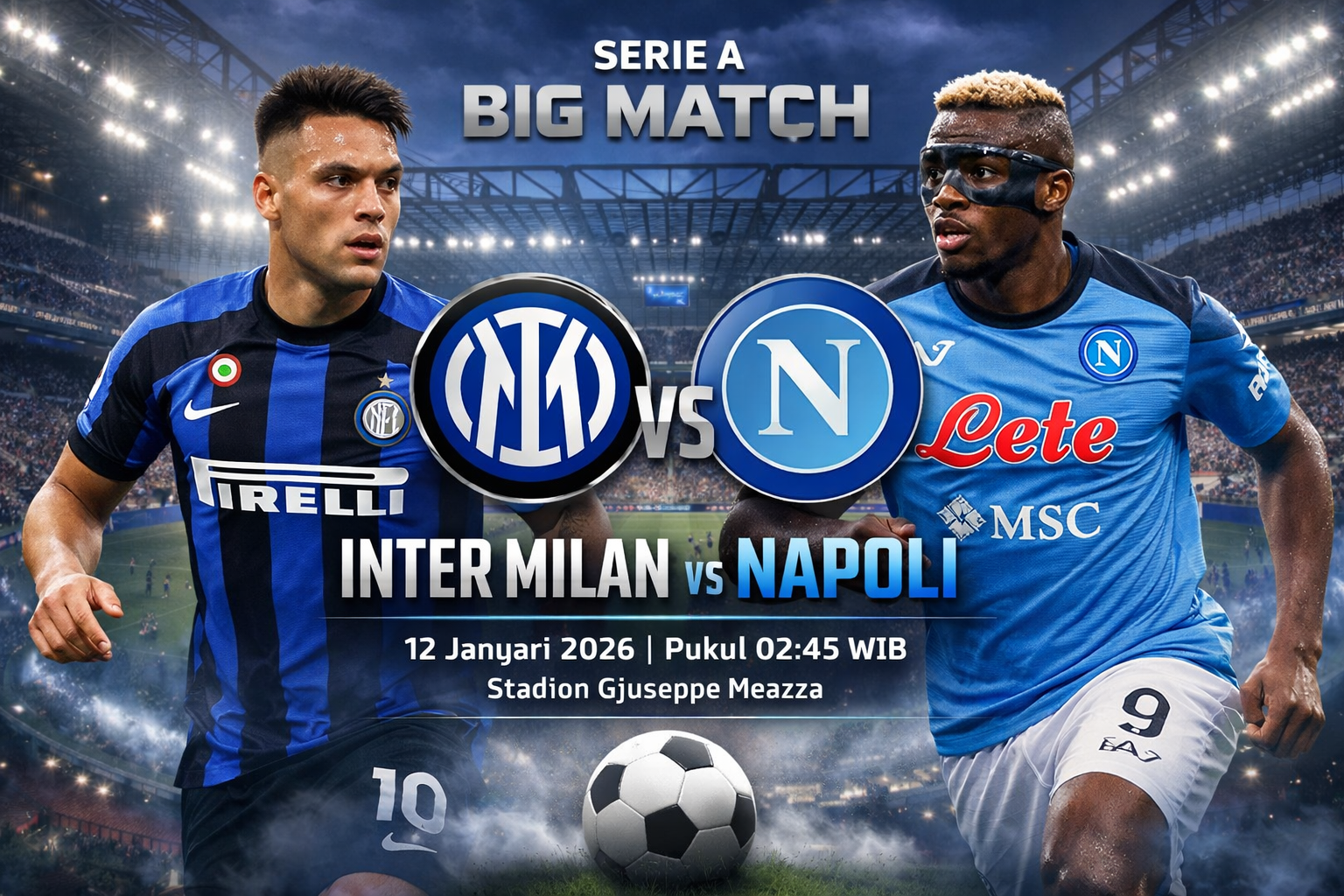 Inter Milan vs Napoli