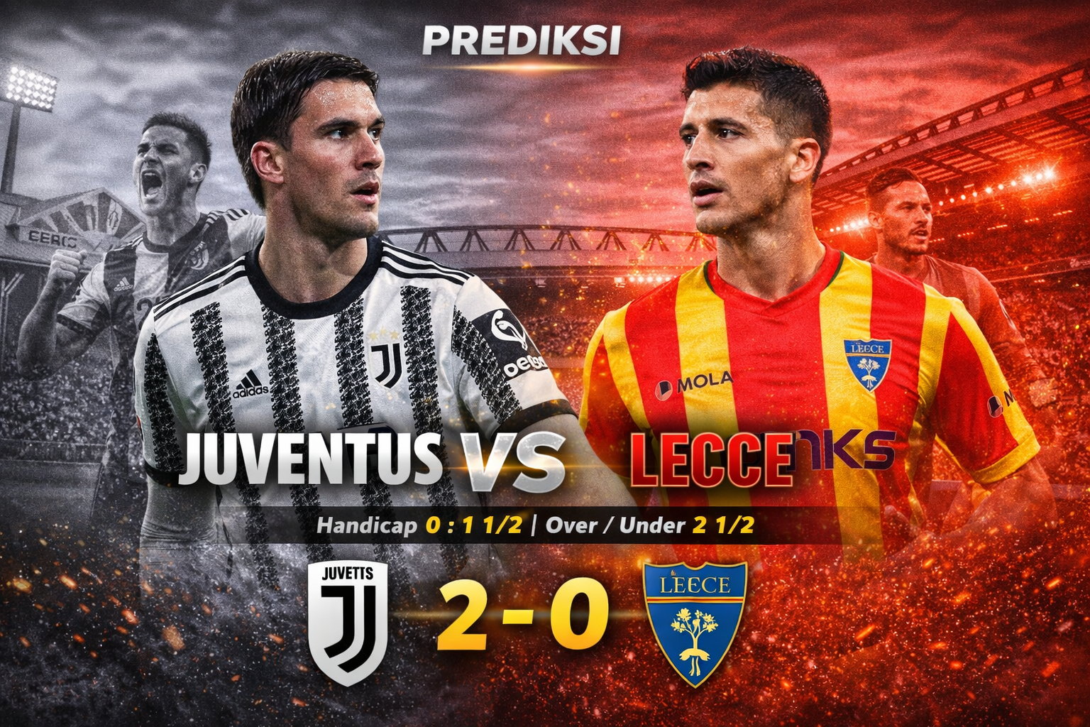 Juventus vs lecce