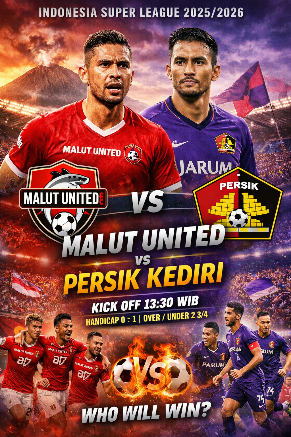 Malut vs Persik