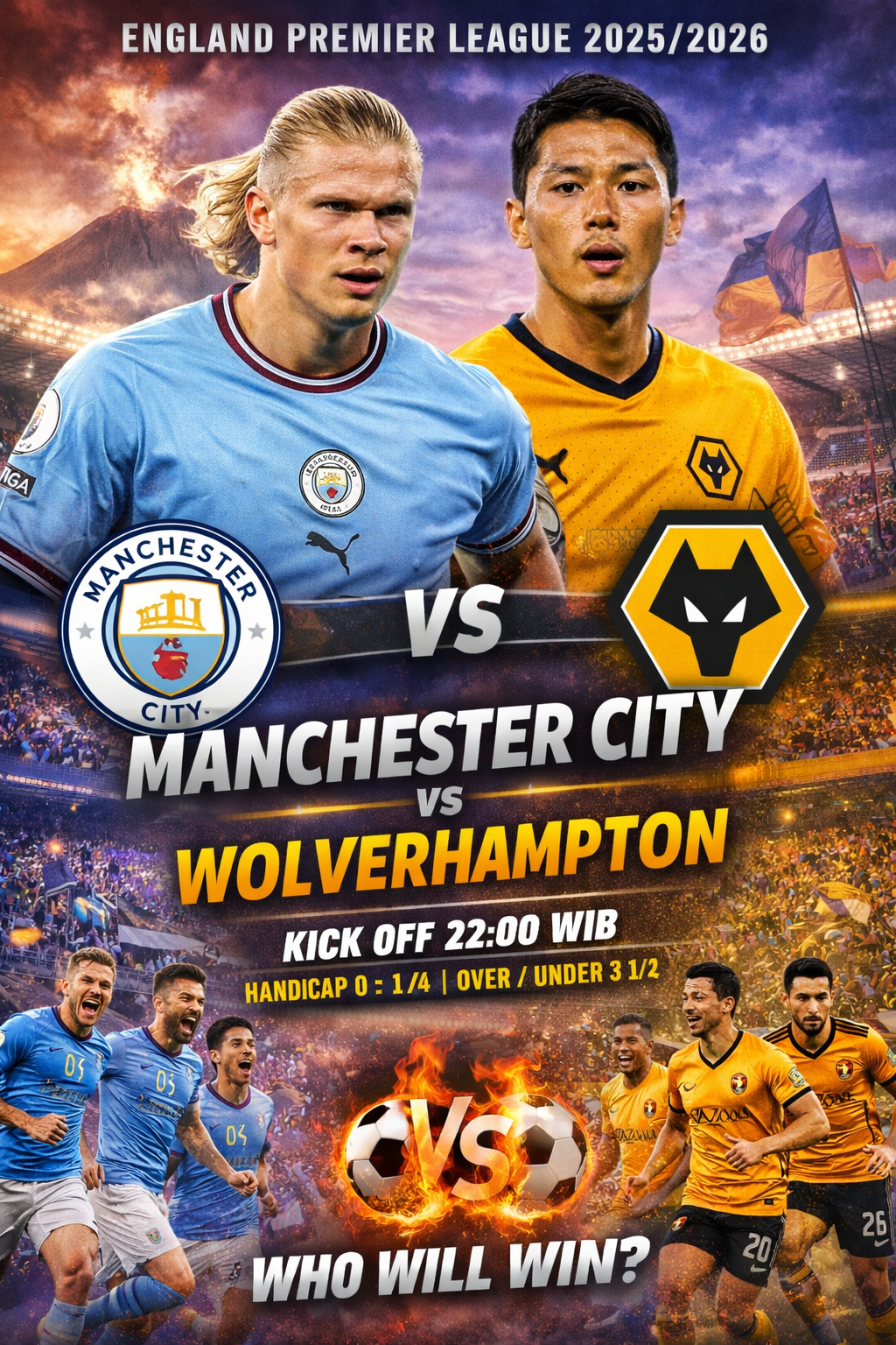 Manchester City vs Wolverhampton