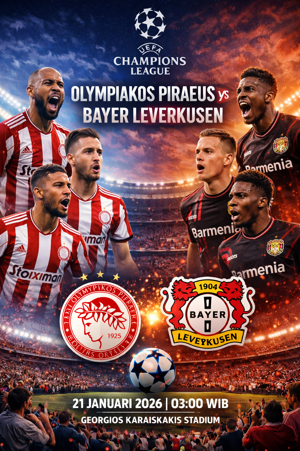 Olympiakos vs Leverkusen