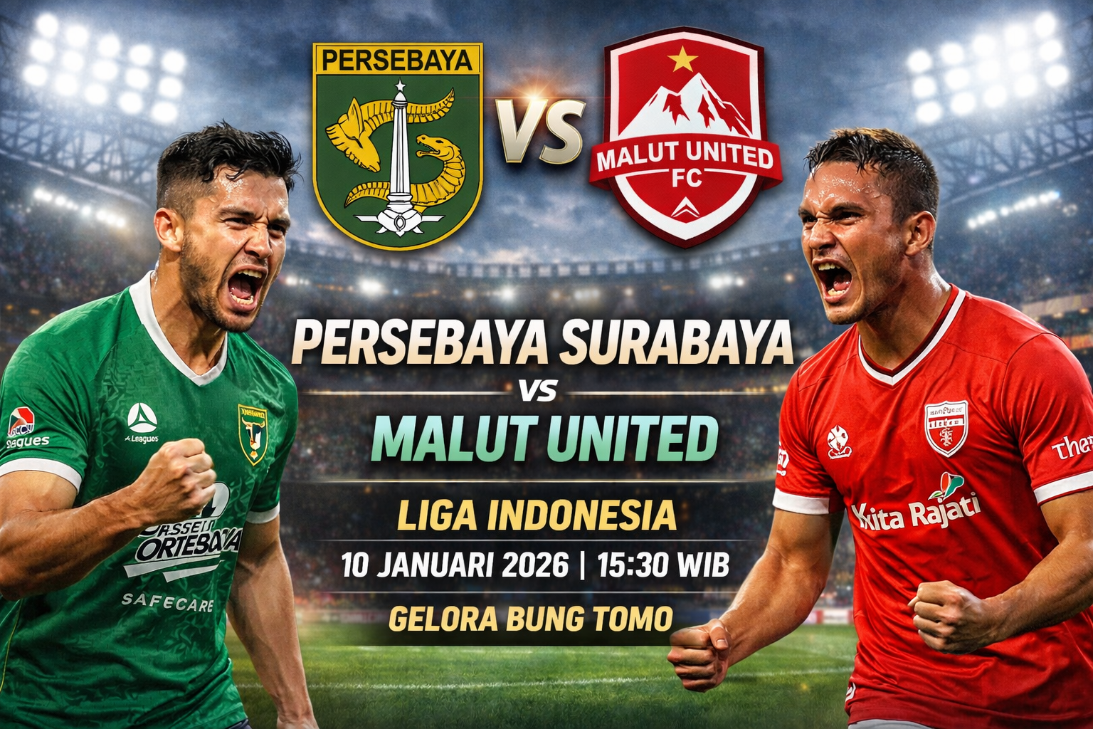 Persebaya vs Malut United