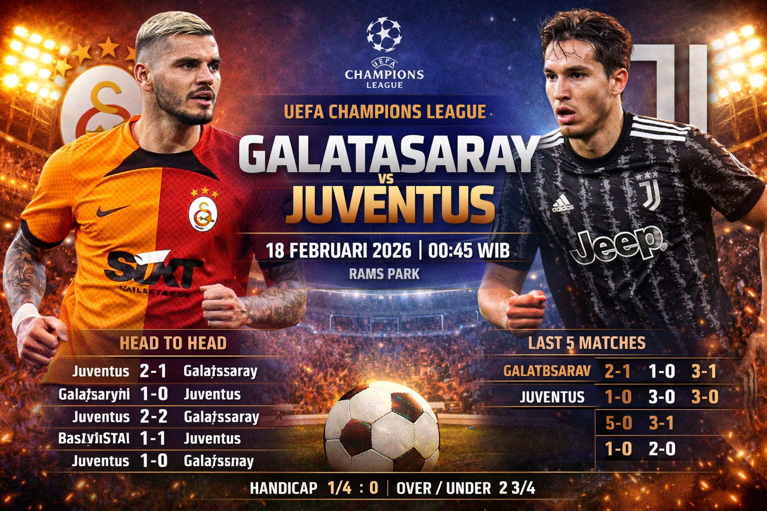 Galatasaray vs Juventus