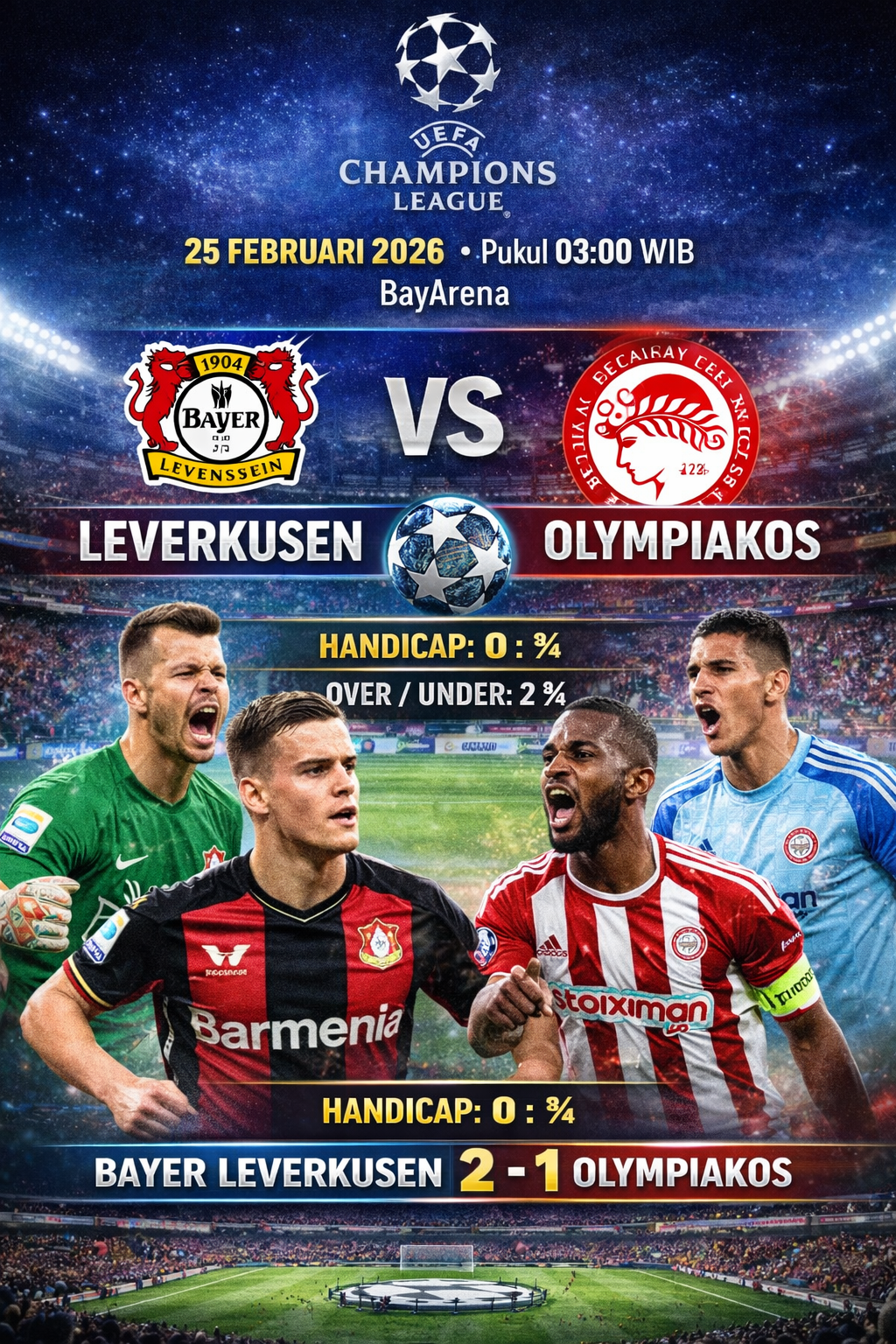 Leverkusen vs Olympiakos