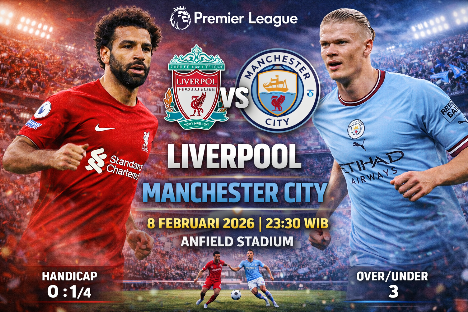 Liverpool vs Manchester City