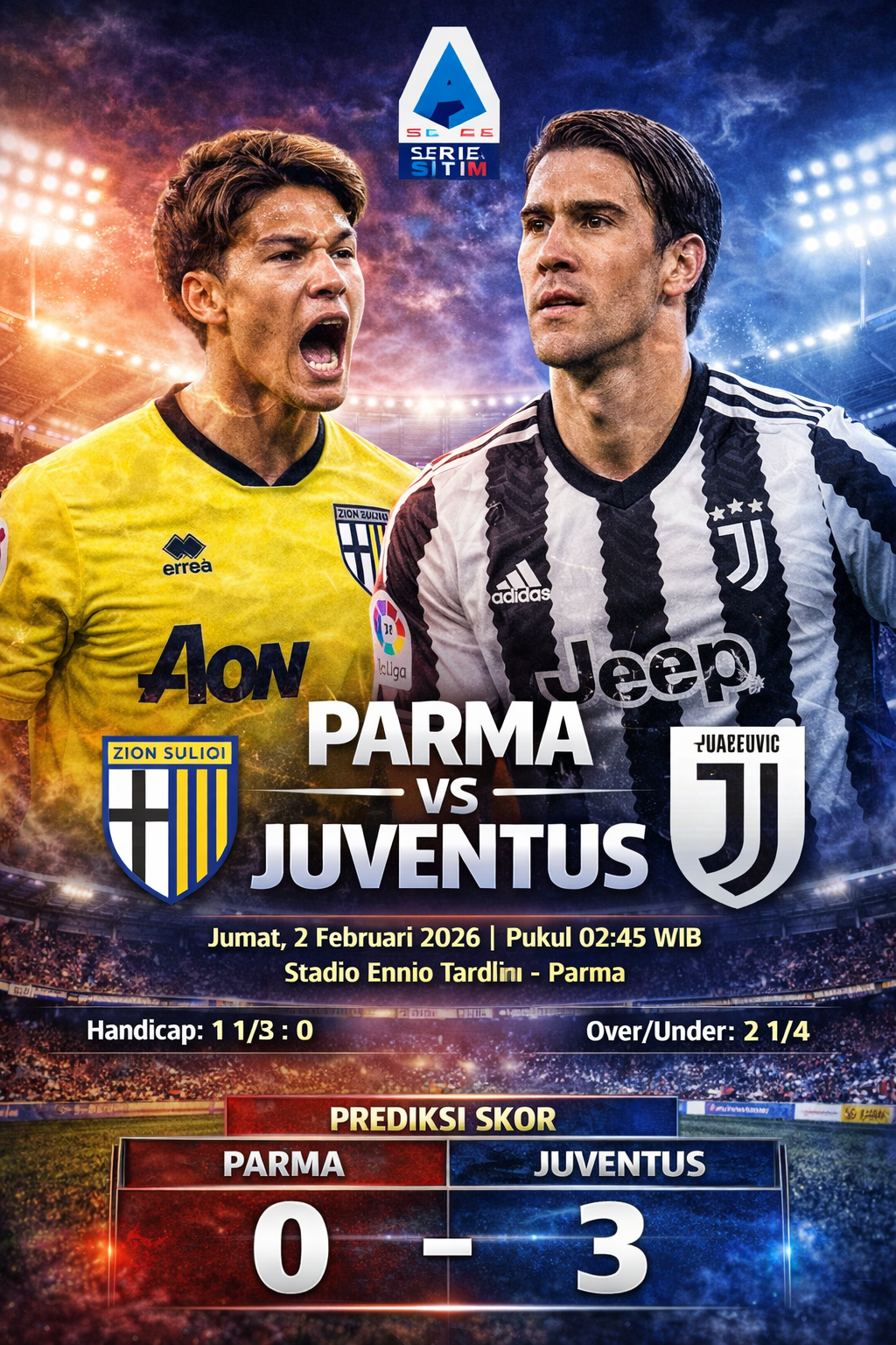 Parma vs Juventus