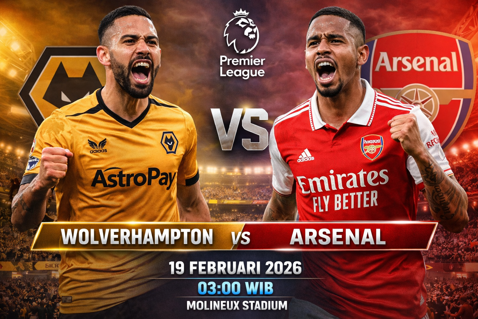 Wolverhampton vs Arsenal