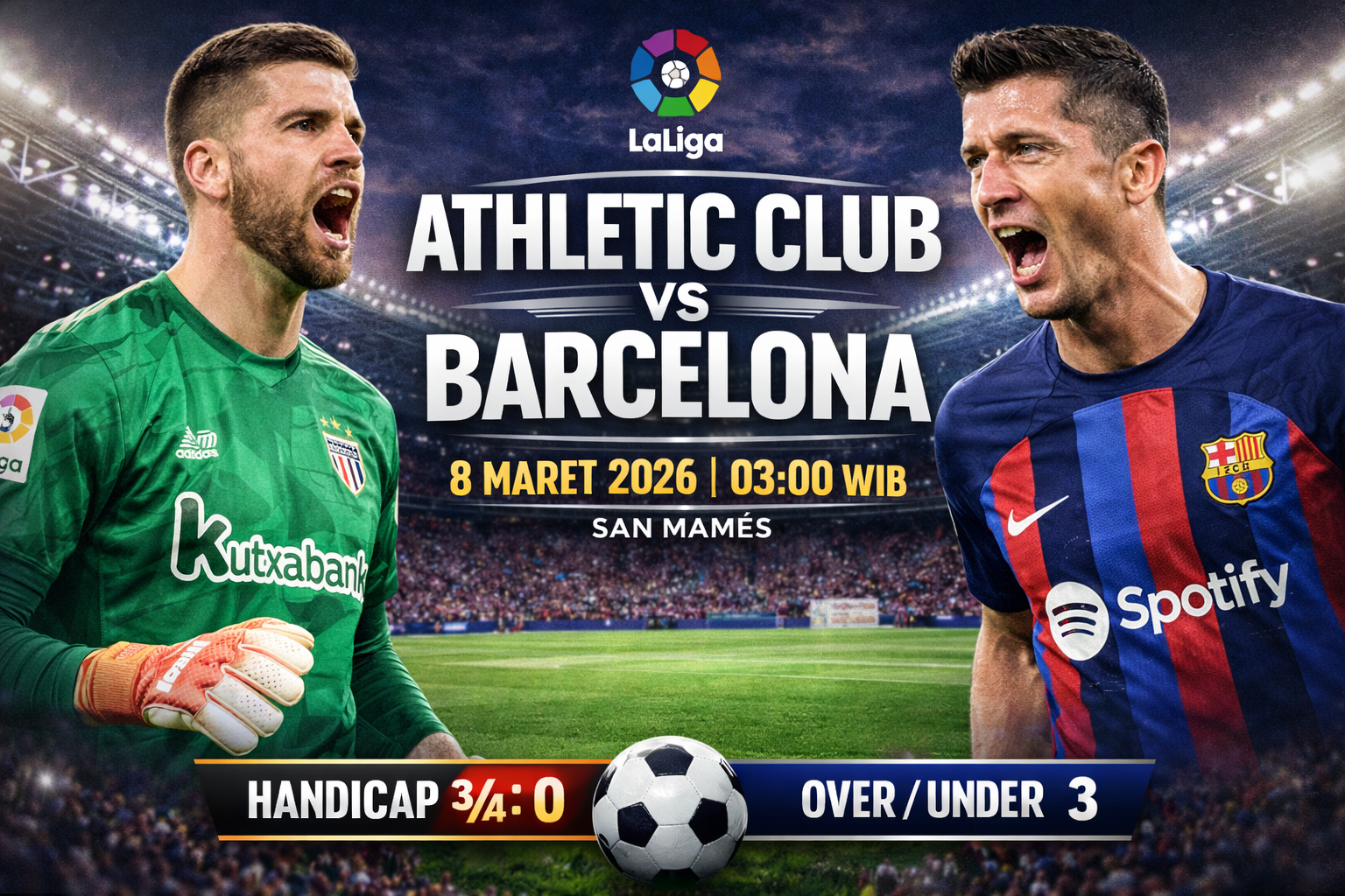 Athletic Club vs Barcelona