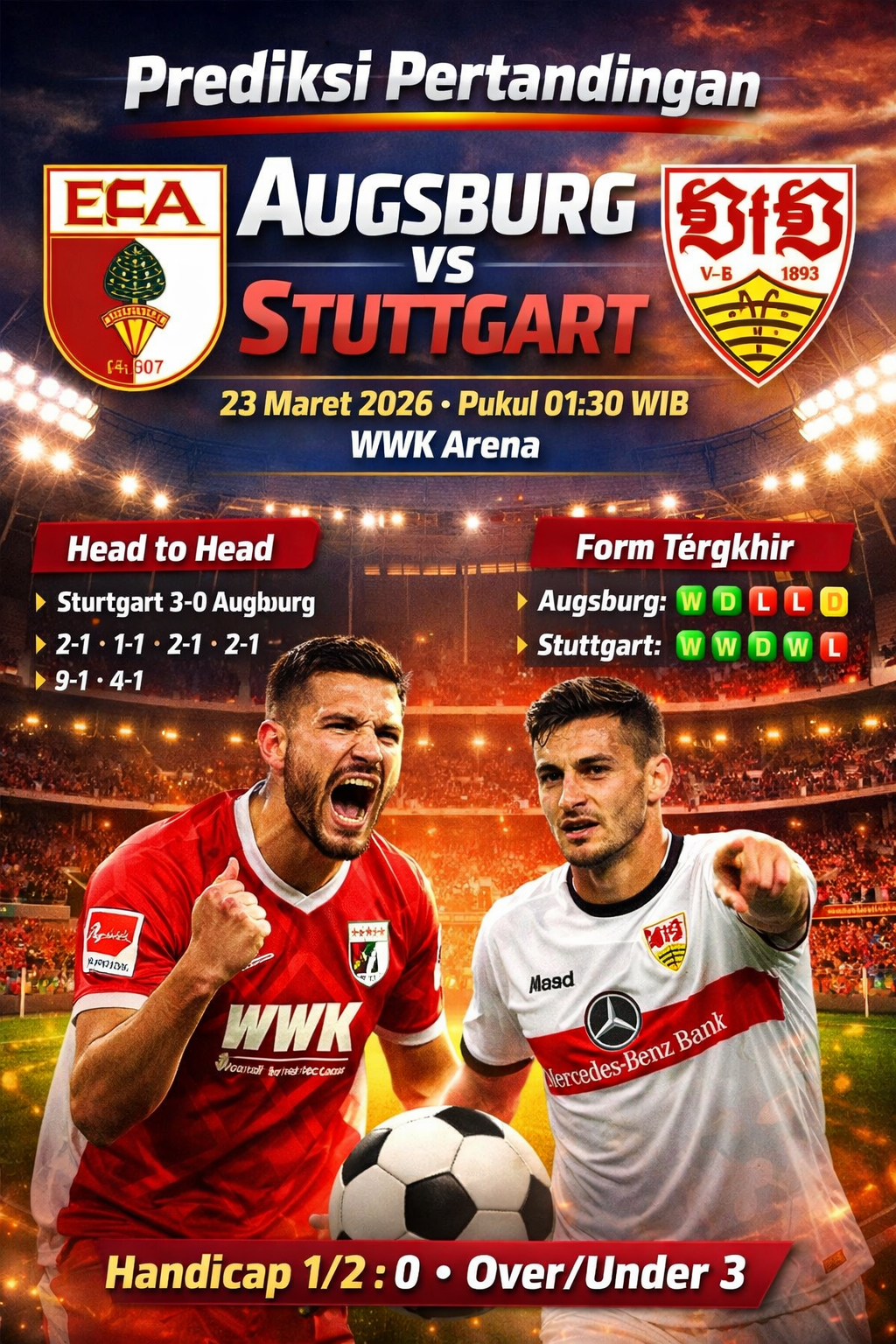 Augsburg vs Stuttgart