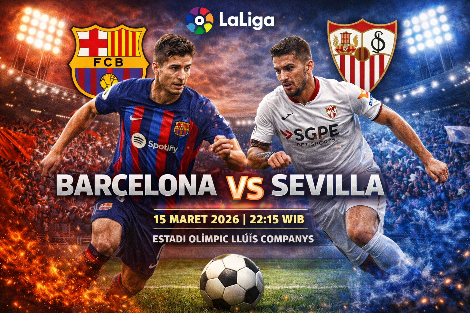 Barcelona vs Sevilla