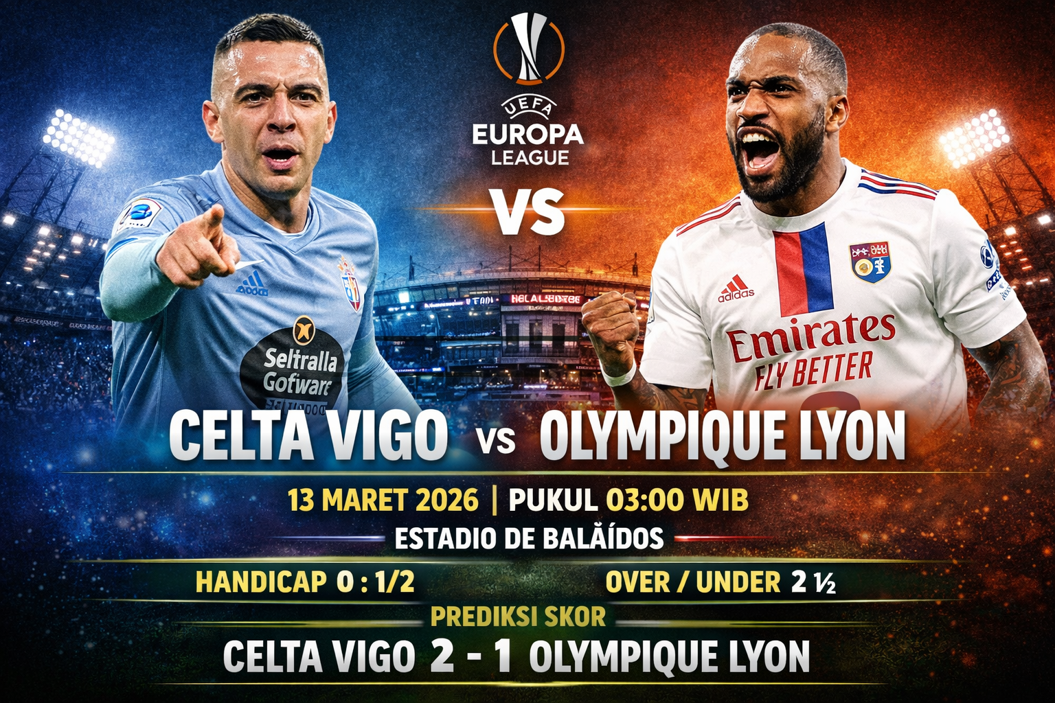 Celta Vigo vs Olympique Lyon