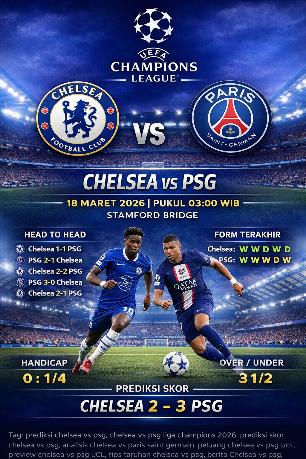 Chelsea vs PSG