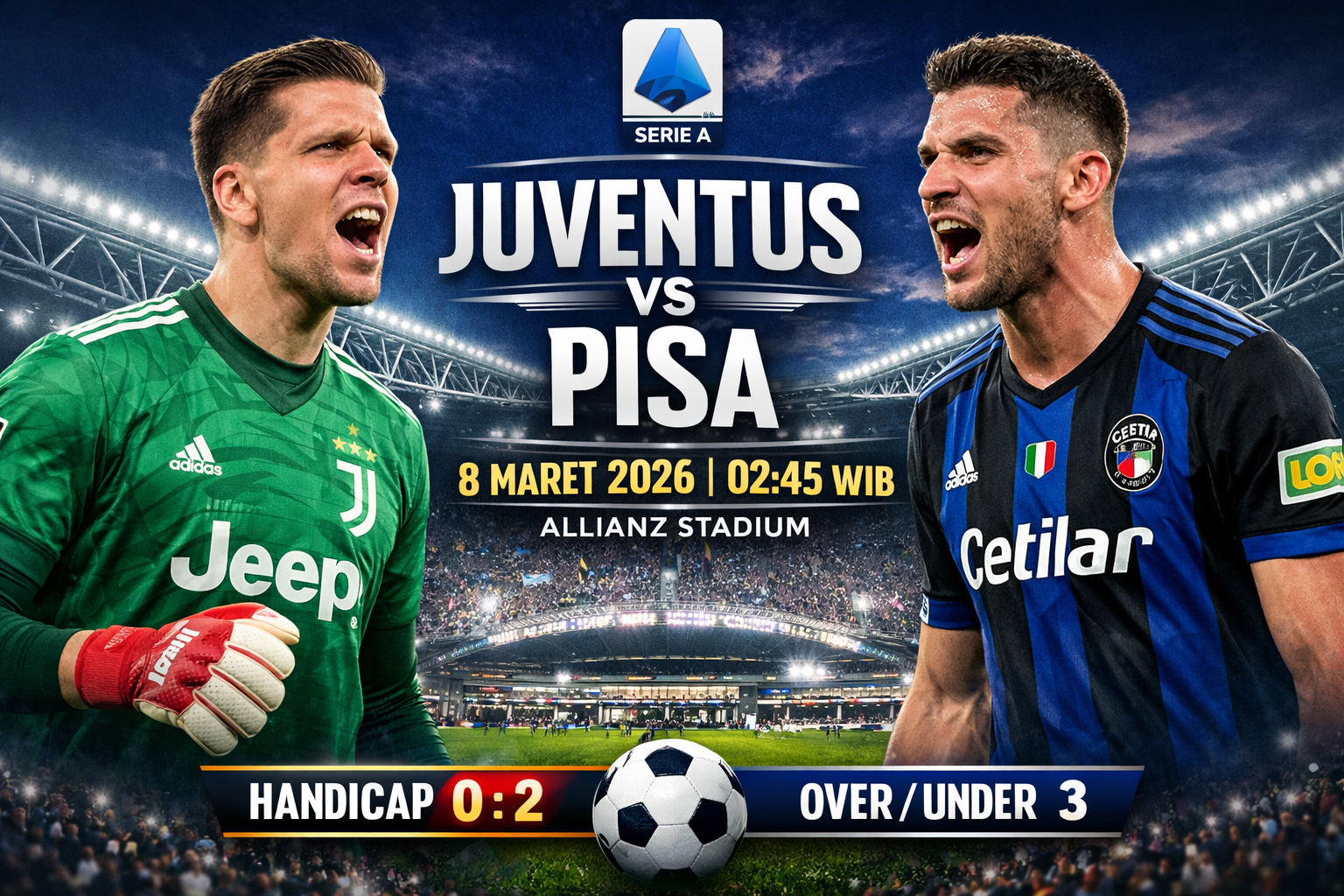 Juventus vs Pisa