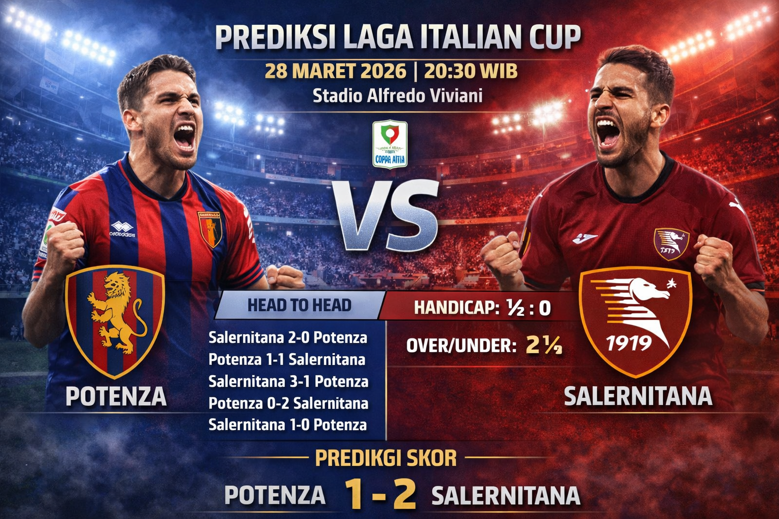 Potenza vs Salernitana