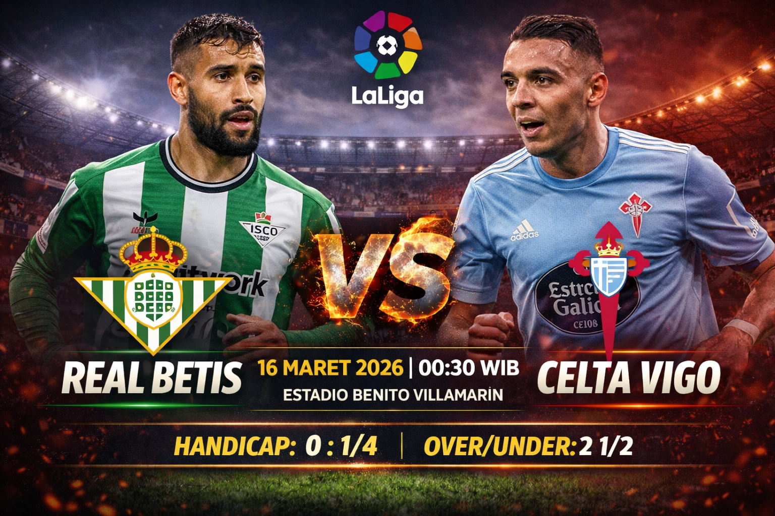 Real Betis vs Celta Vigo