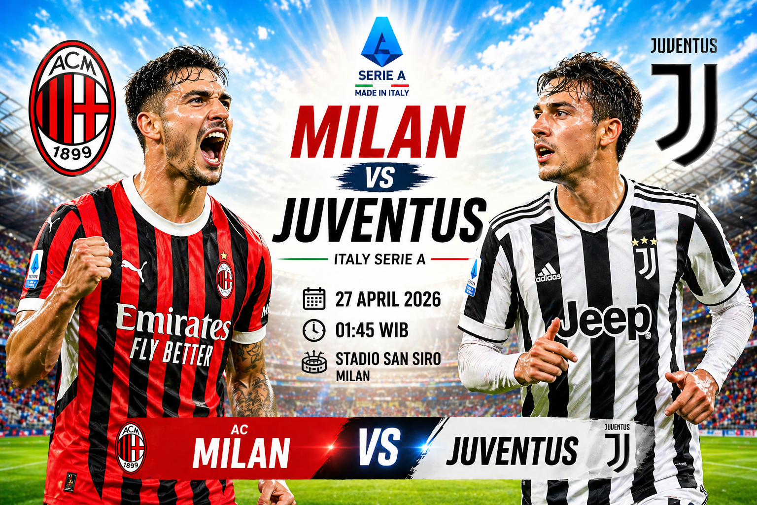 AC Milan vs Juventus
