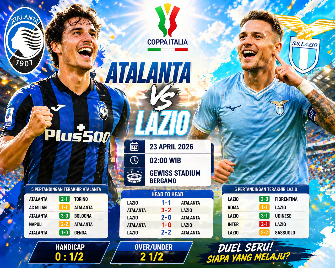 Atalanta vs Lazio