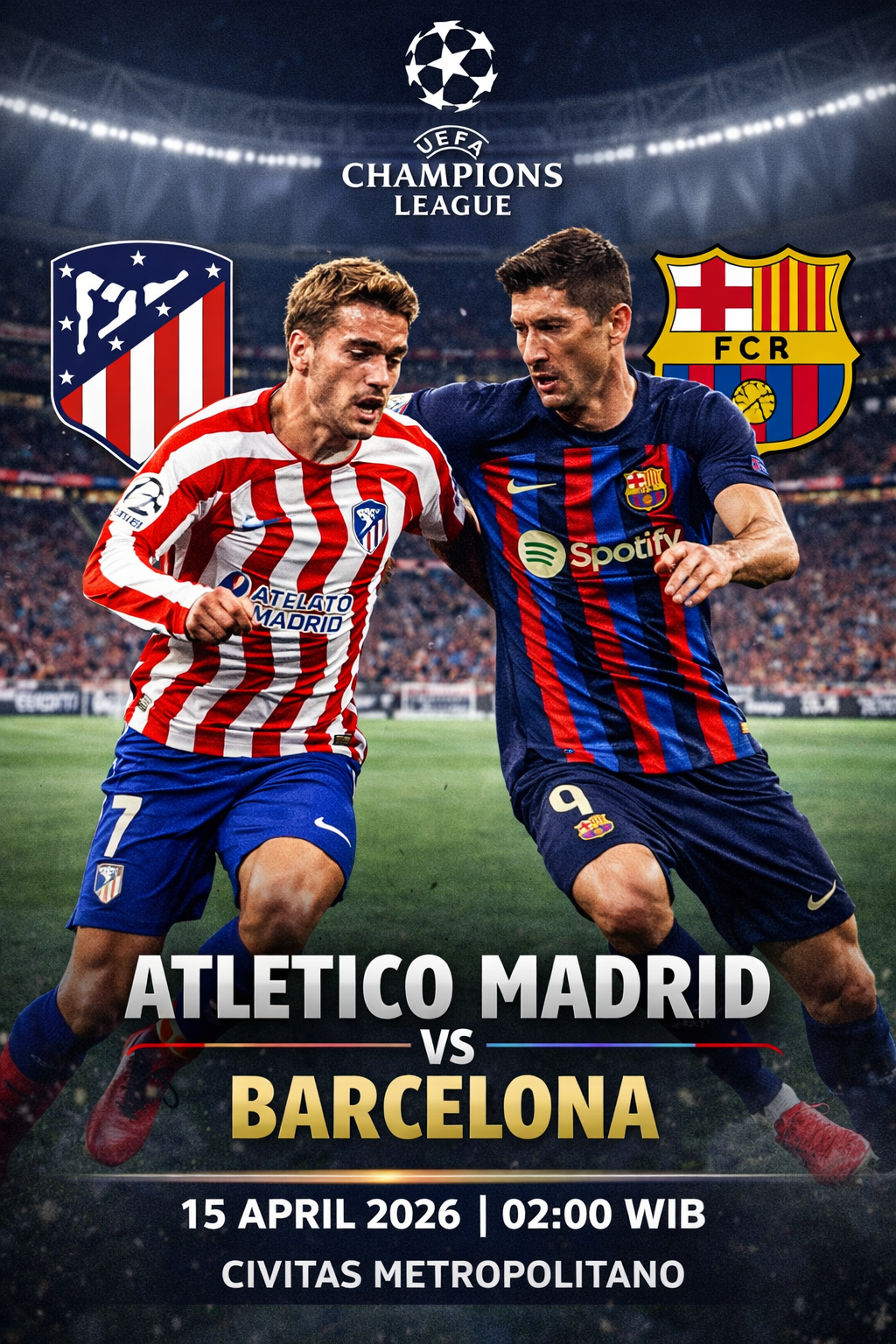 Atletico Madrid vs Barcelona