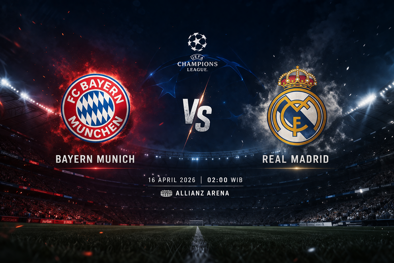 Bayen Munchen vs Real Madrid