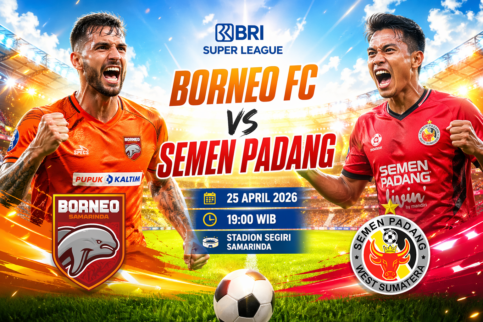 Borneo vs Semen Padang