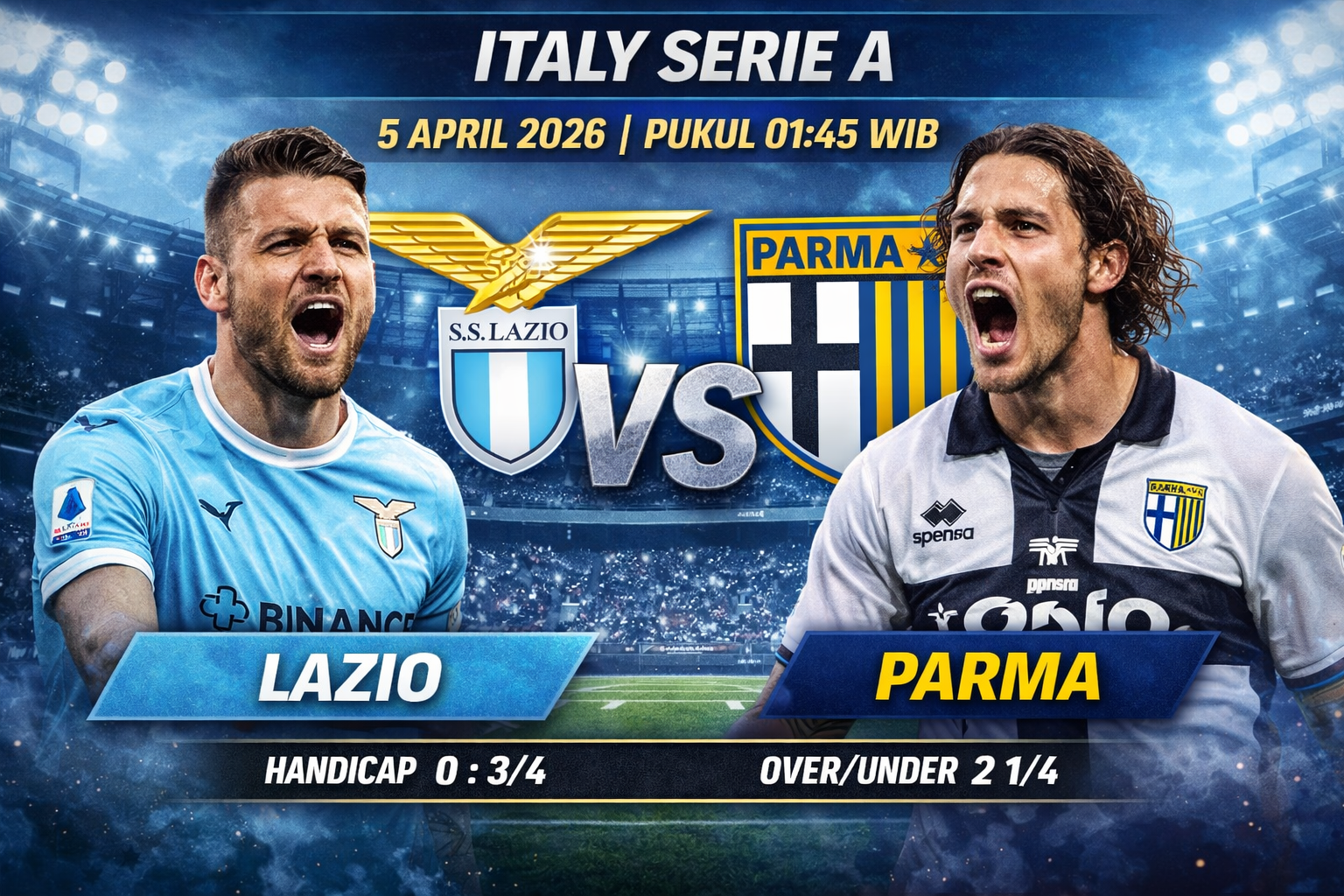 Lazio vs Parma