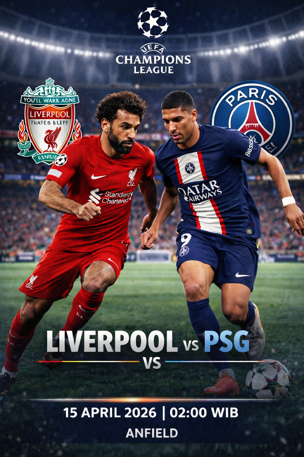 Liverpool vs PSG