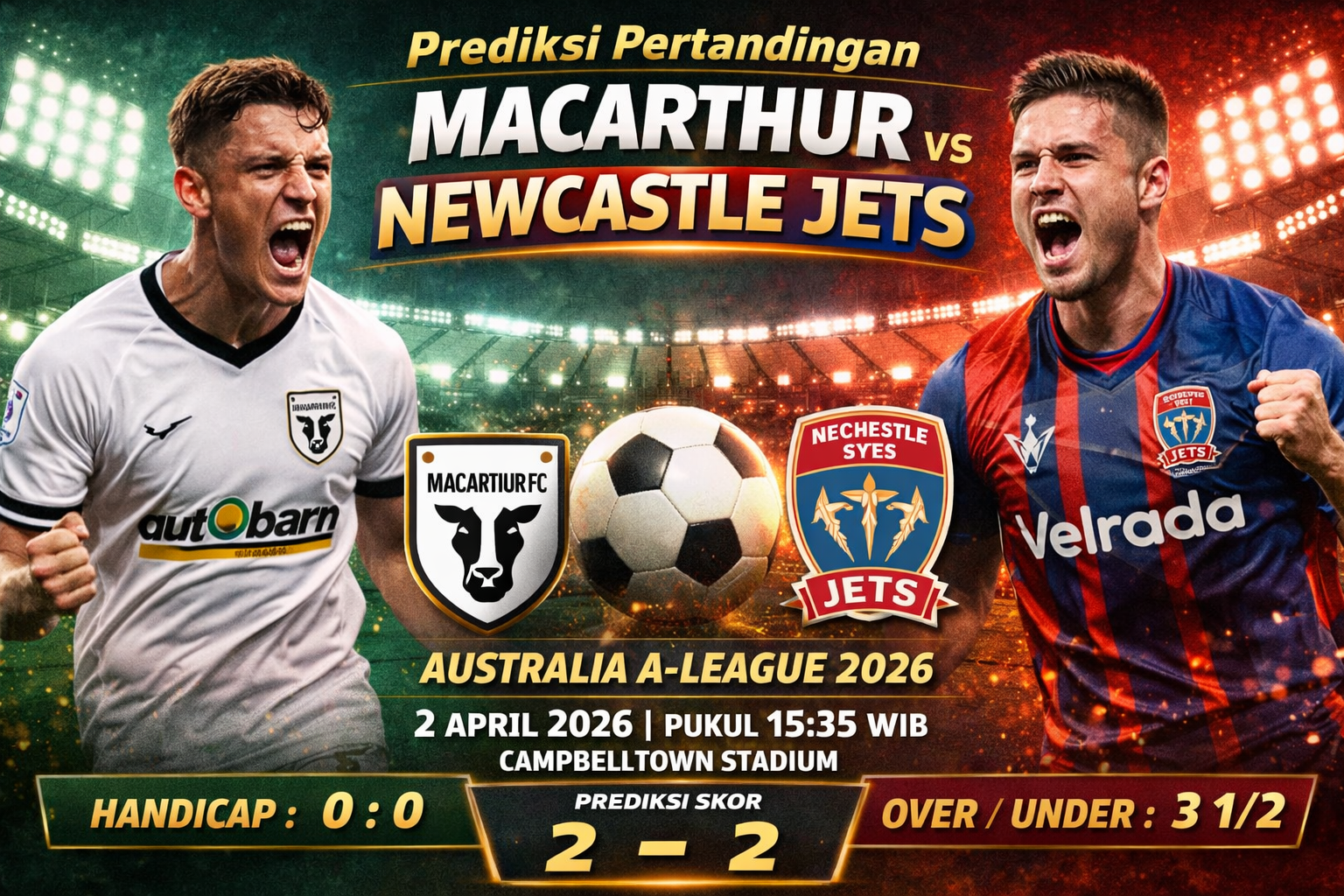 Macarthur vs Newcastle Jets