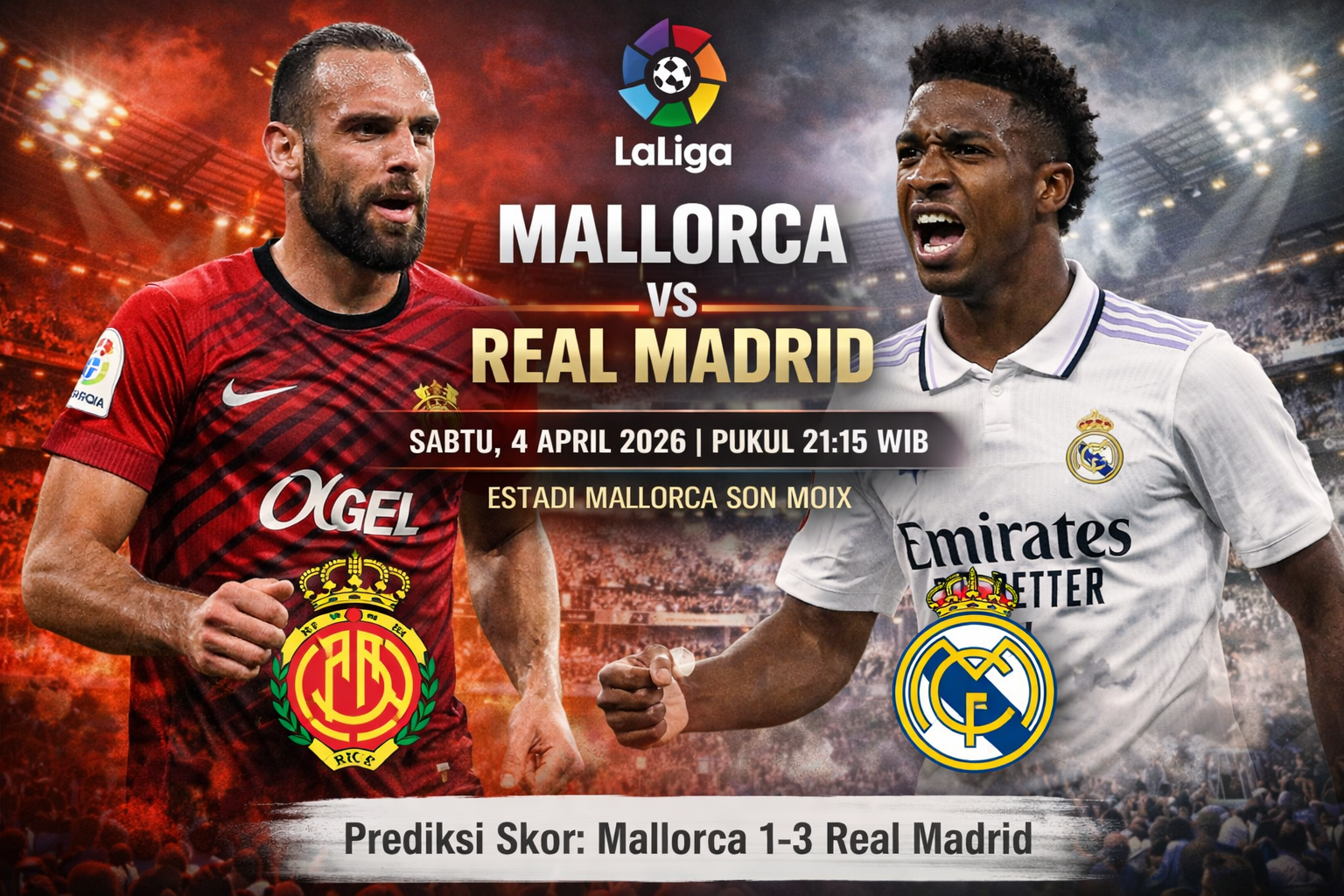 Mallorca vs Real Madrid