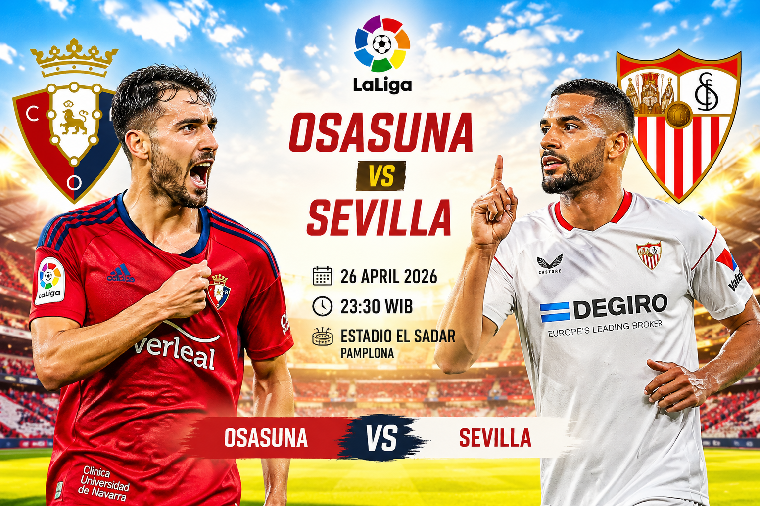 Osasuna vs Sevilla