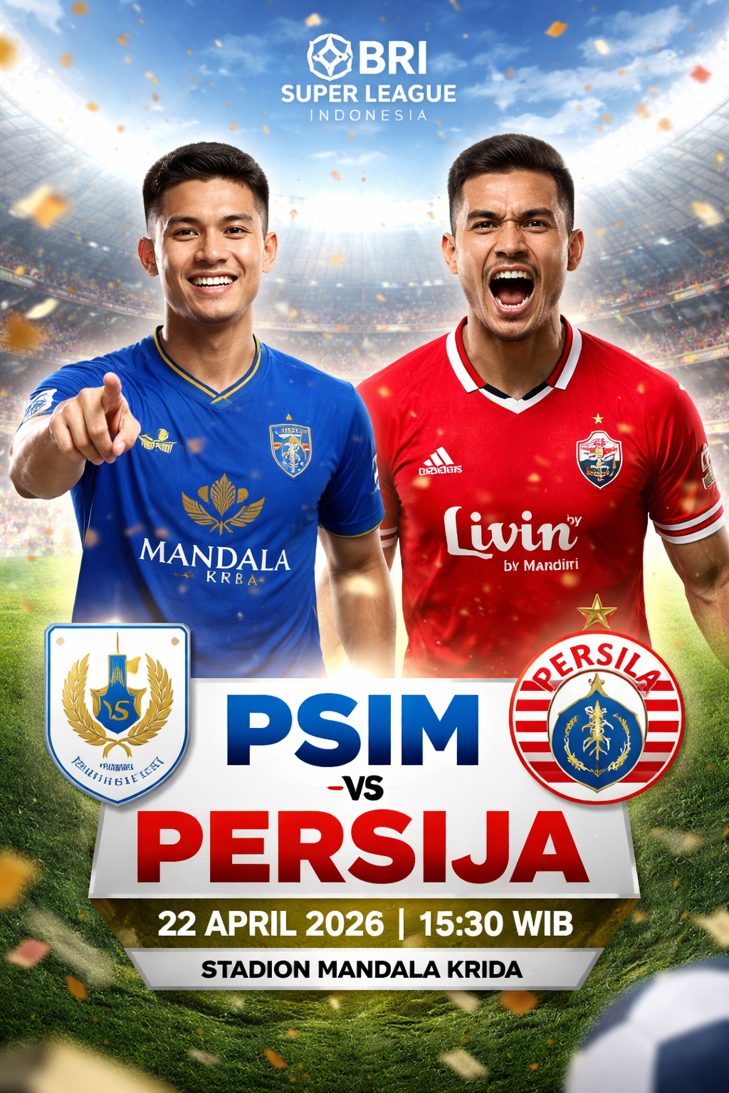 PSIM Yogyakarta vs Persija Jakarta