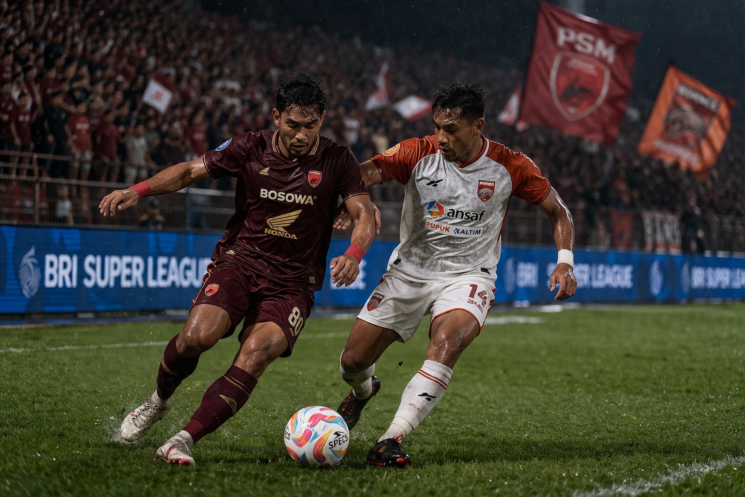 PSM Makassar vs Borneo FC