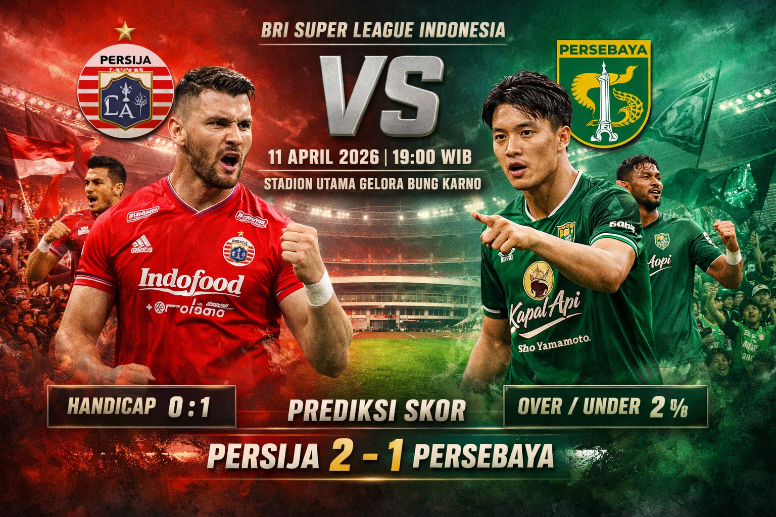 Persija vs Persebaya
