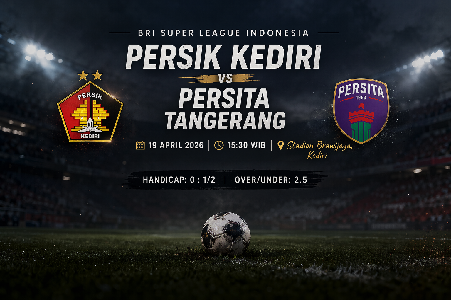 Persik Kediri vs Persita Tangerang