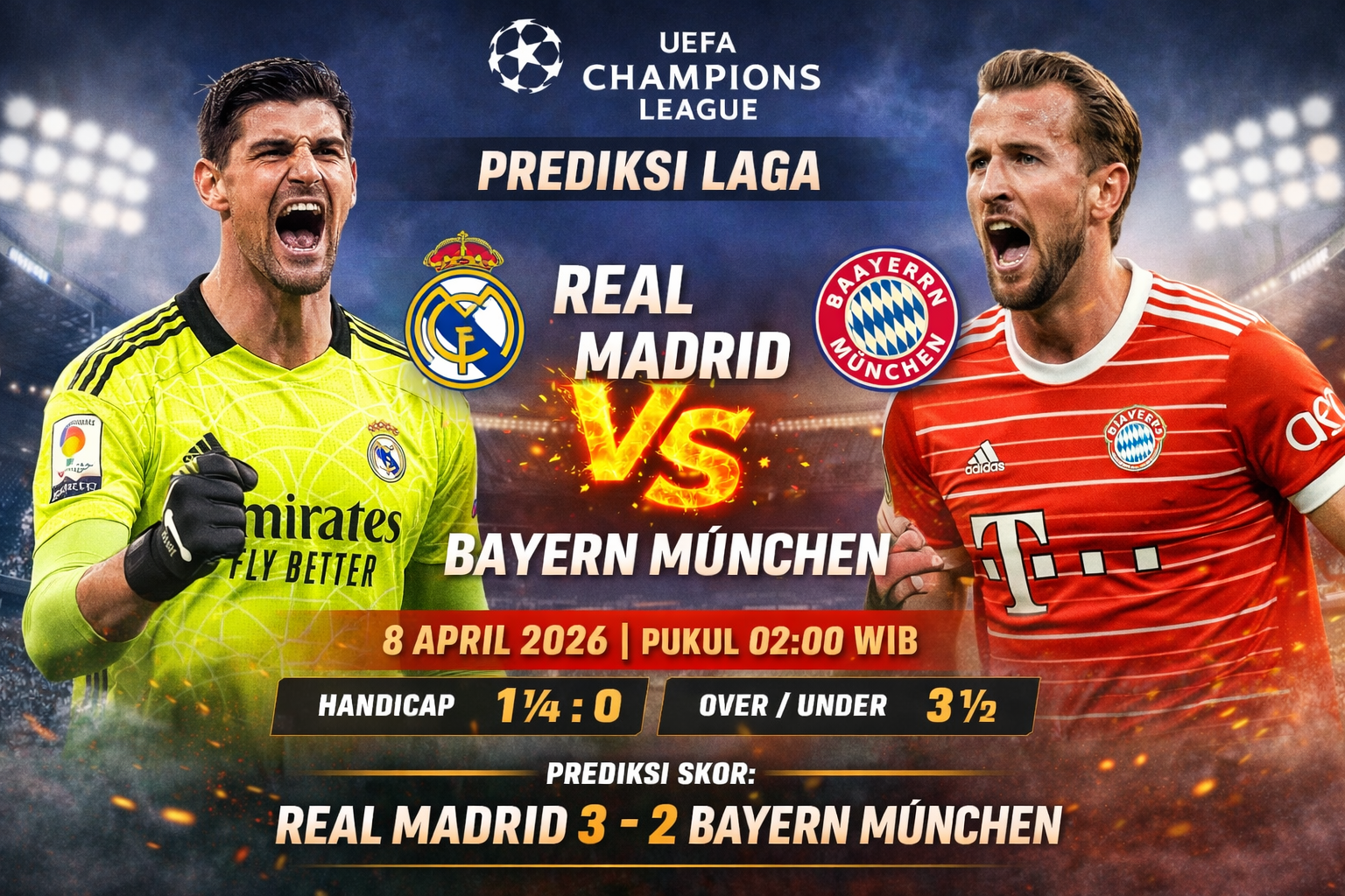 Real Madrid vs Bayern Munich