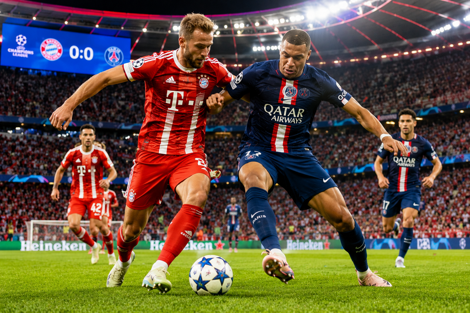 Bayern Munchen vs Paris Saint Germain