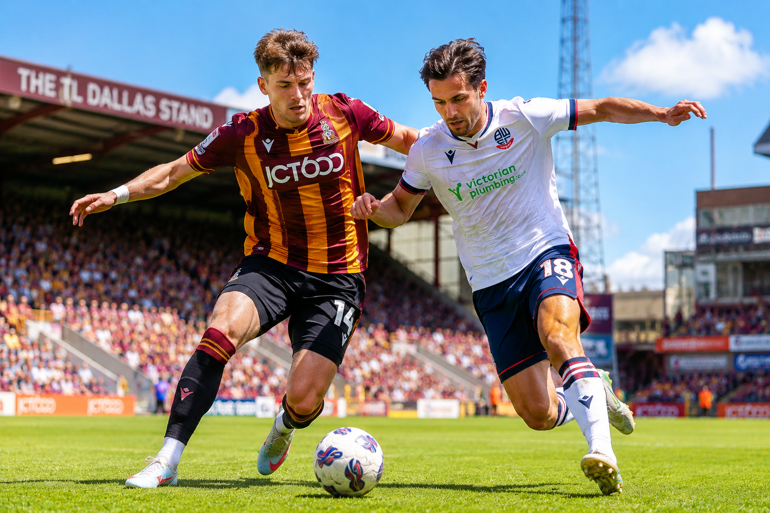 Bradford City vs Bolton Wanderers