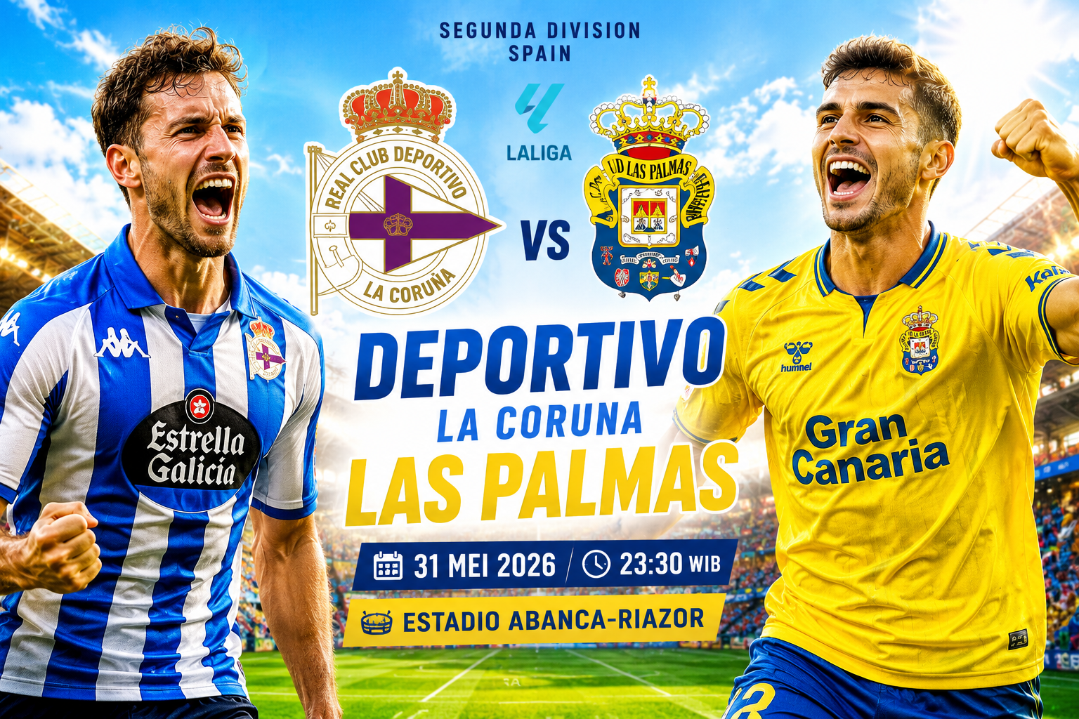 Deportivo La Coruna vs Las Palmas