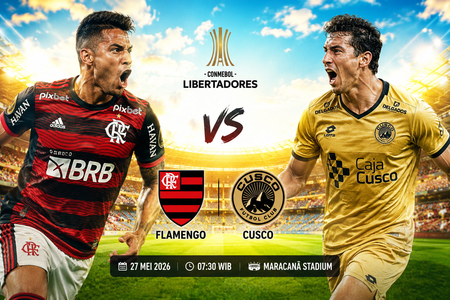 Flamengo vs Cusco