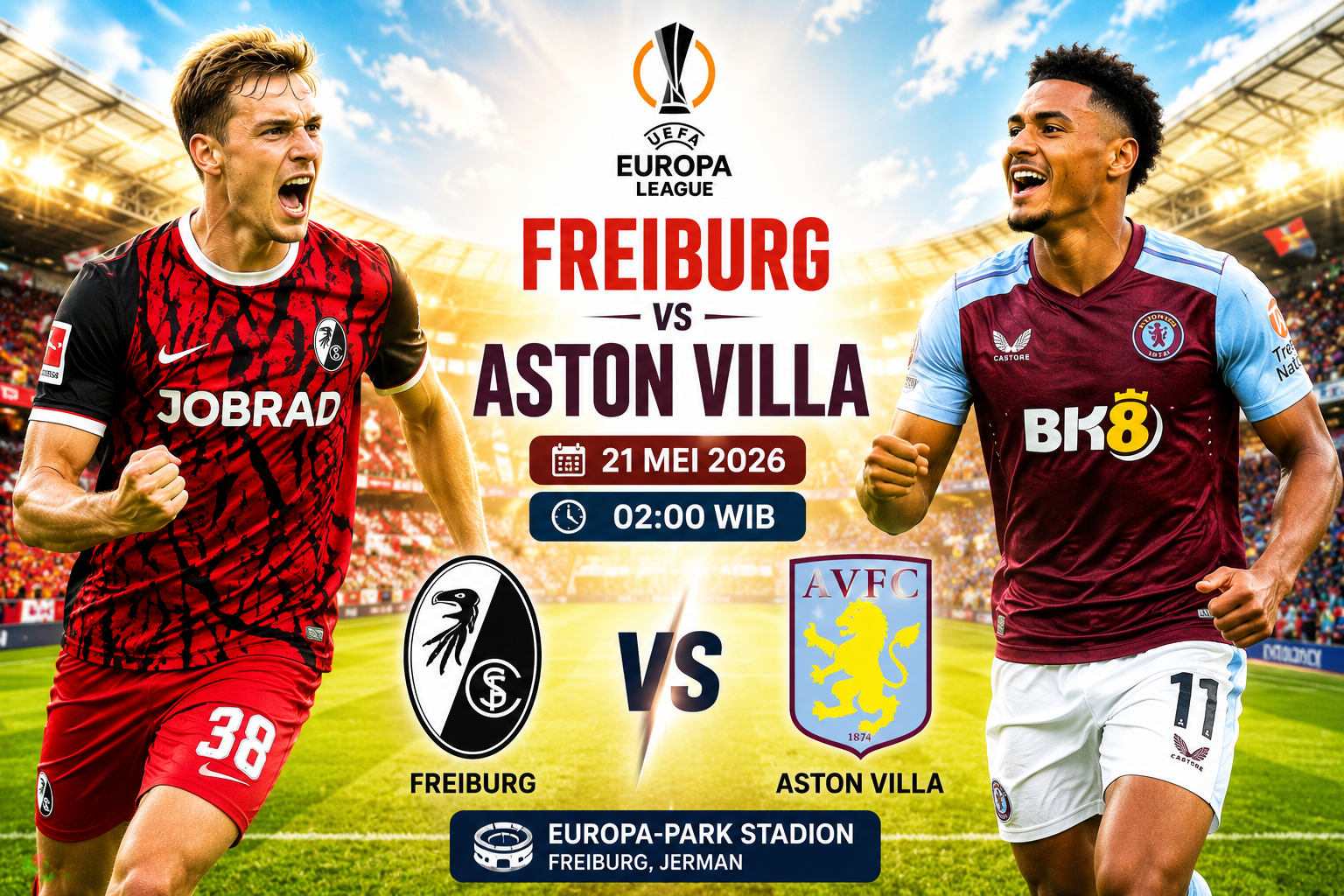 Freiburg vs Aston Villa