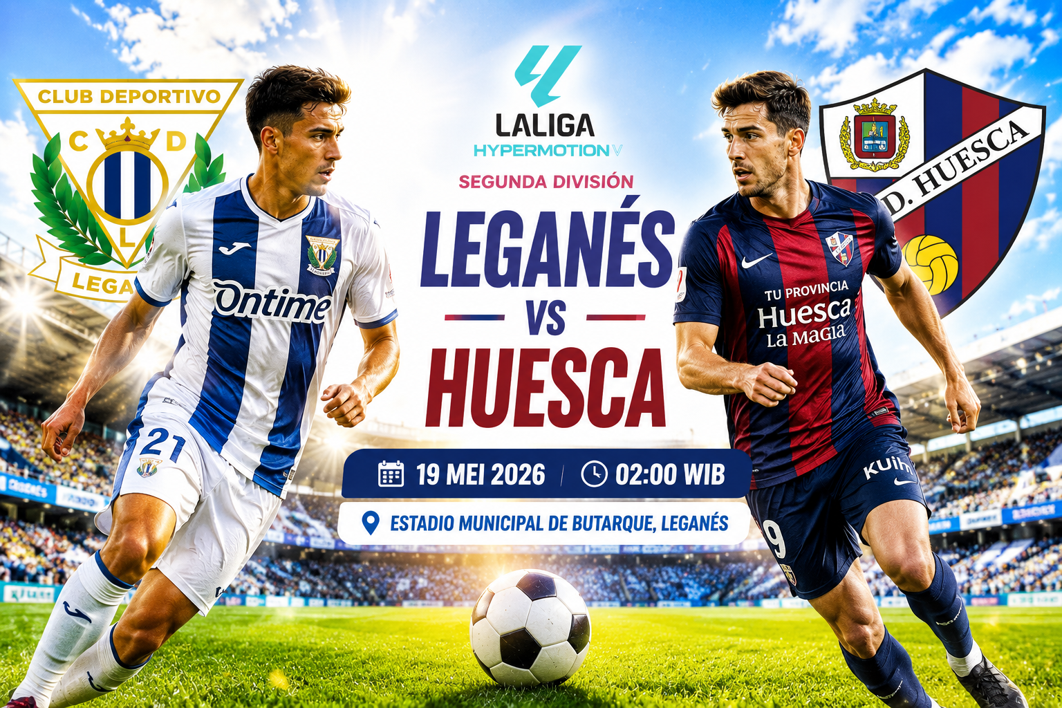 Leganes vs Huesca