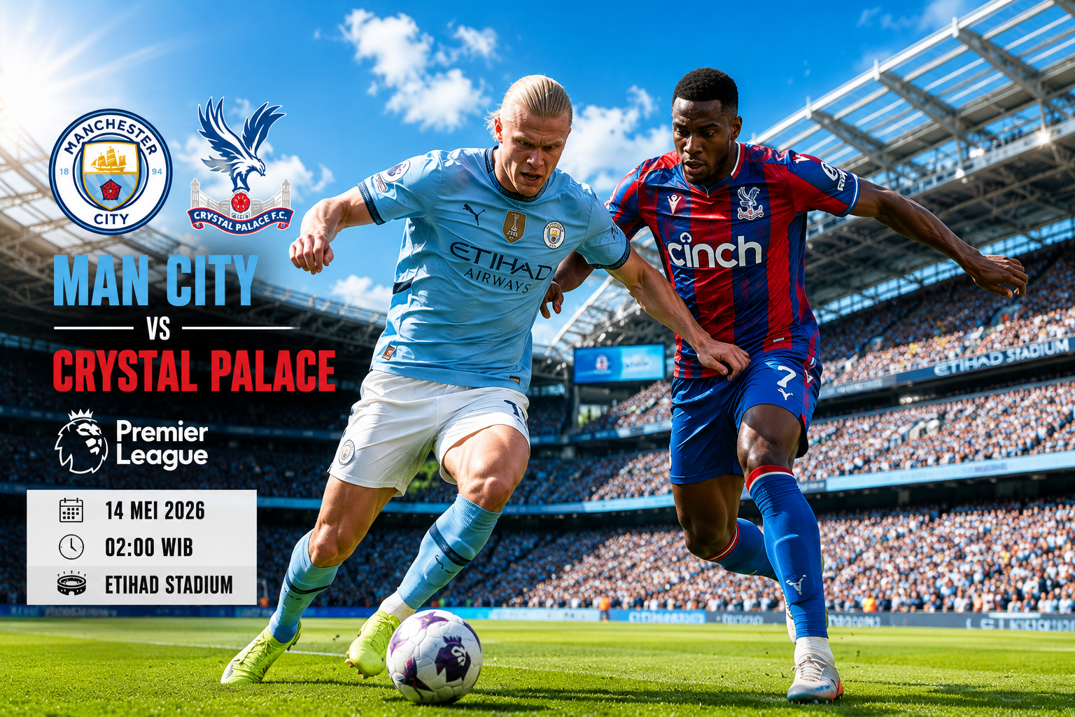 Manchester City vs Crystal Palace