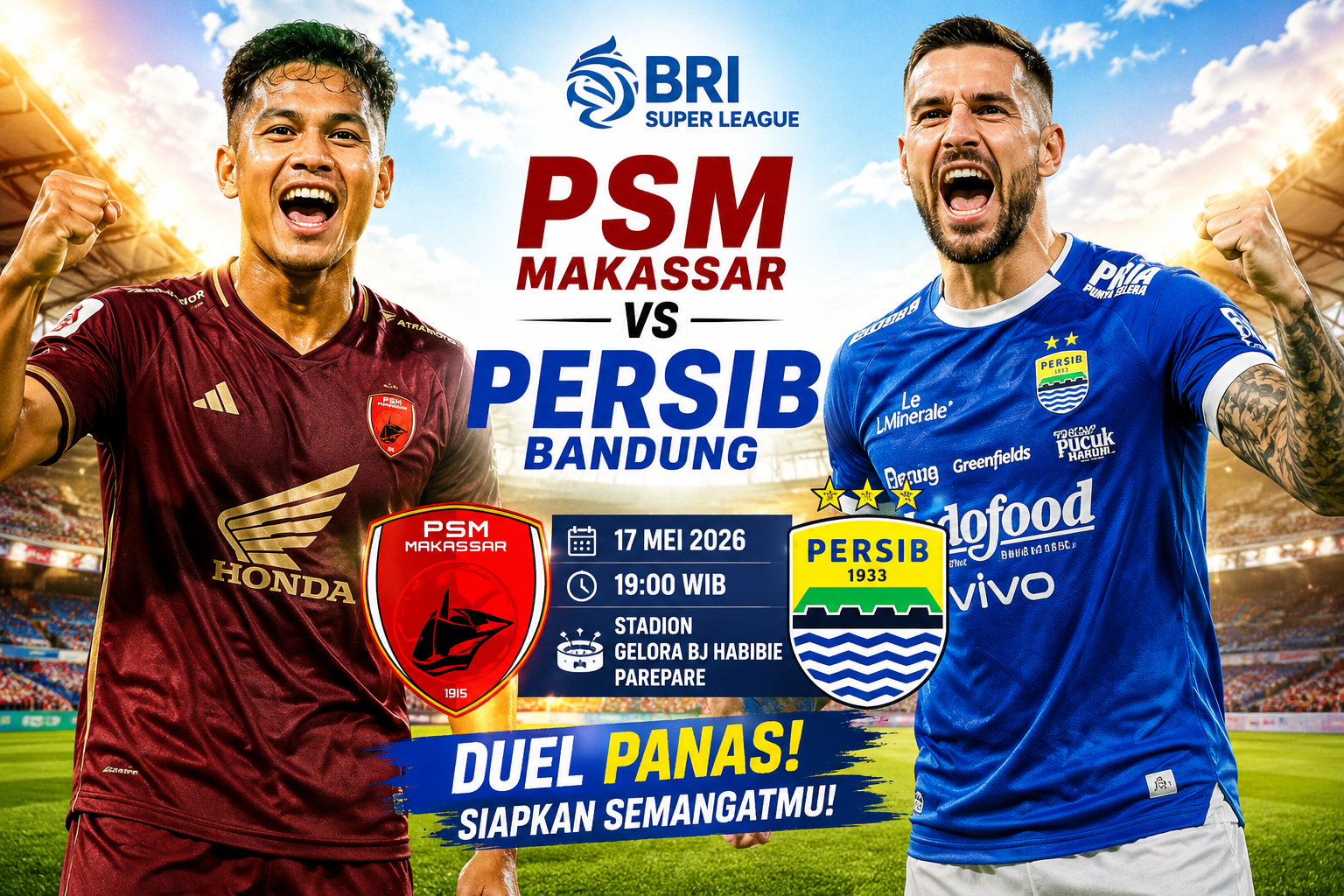 PSM vs Persib Bandung