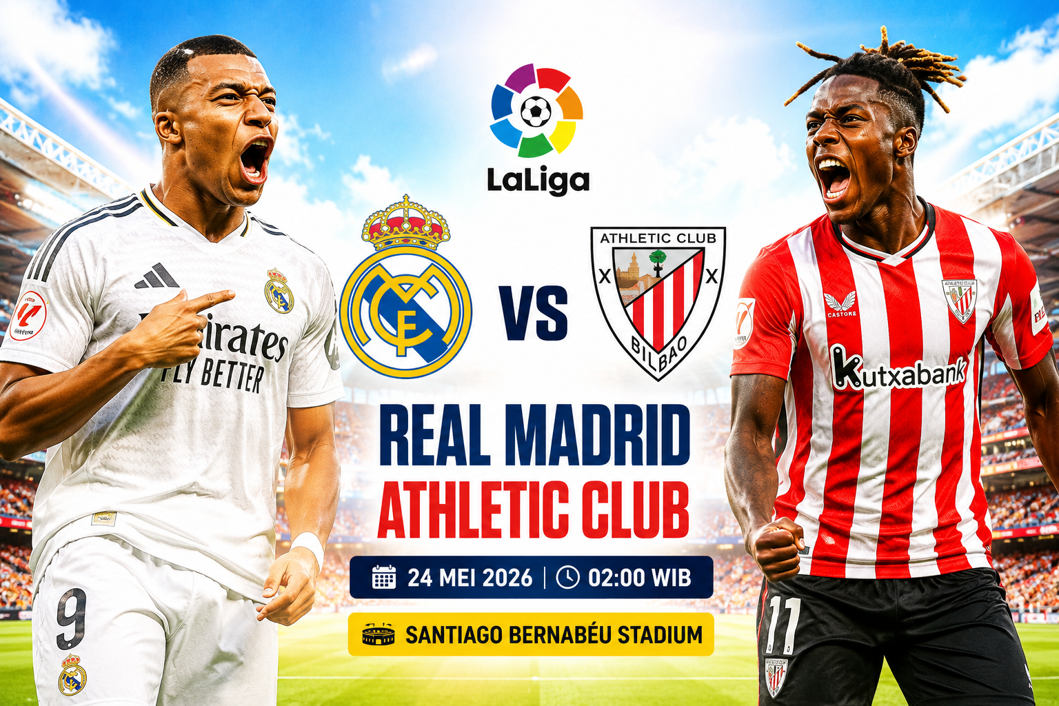Real Madrid vs Athletic Club