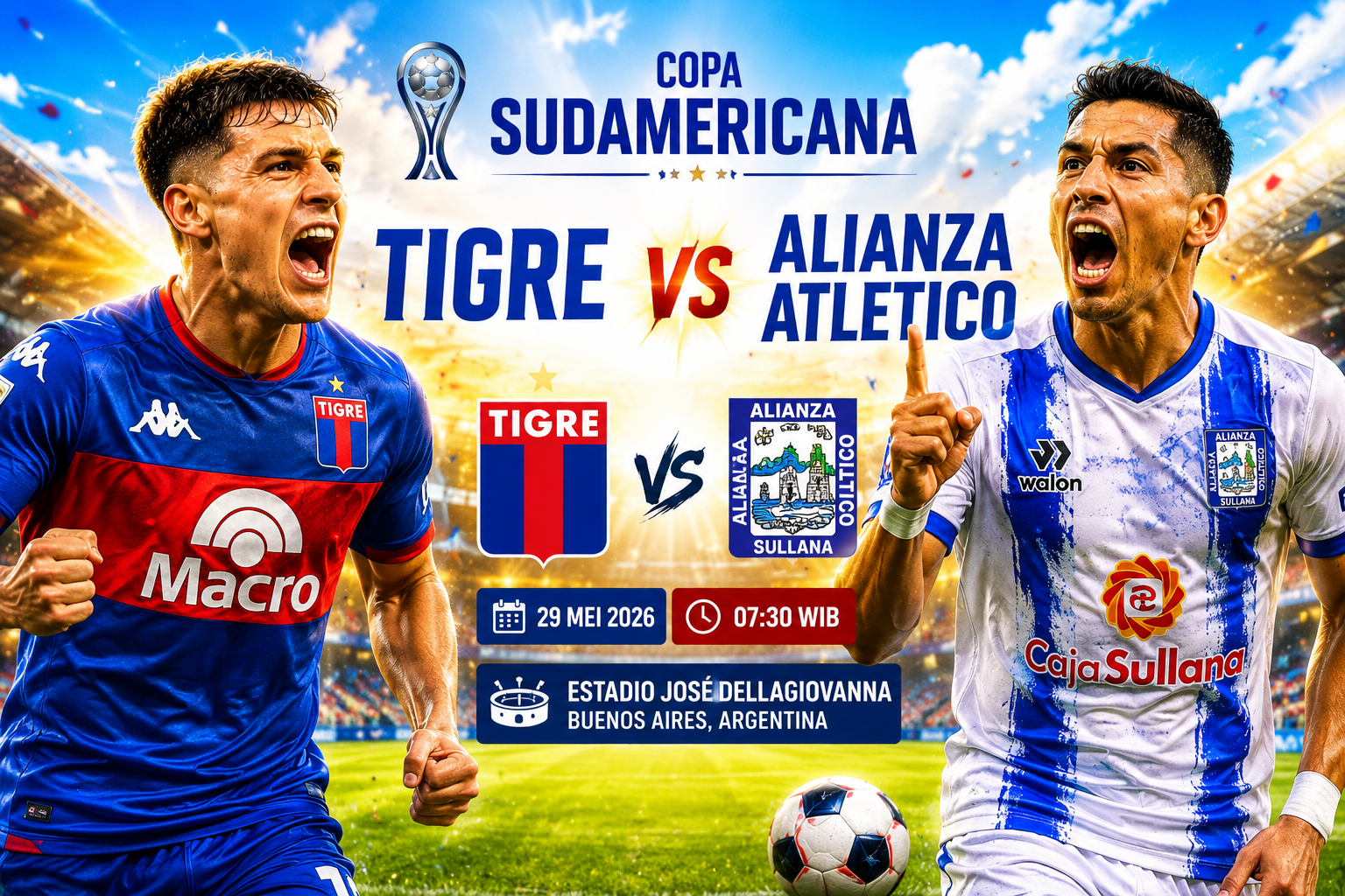 Prediksi Tigre vs Alianza Atletico 29 Mei 2026 – Copa Sudamericana