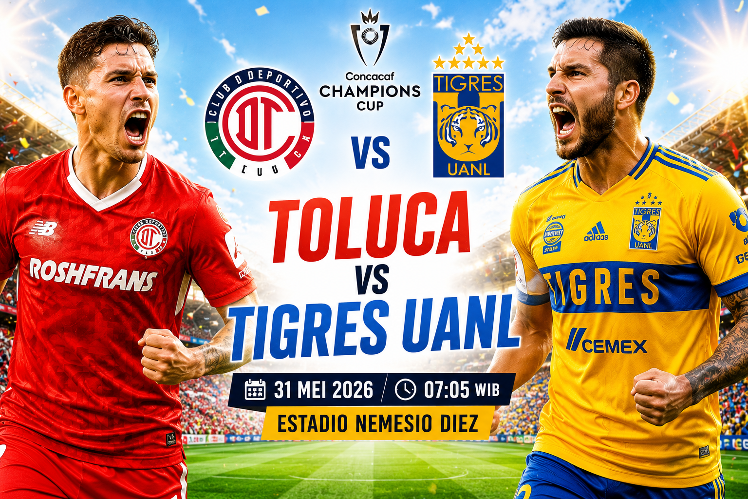 Toluca vs Tigres
