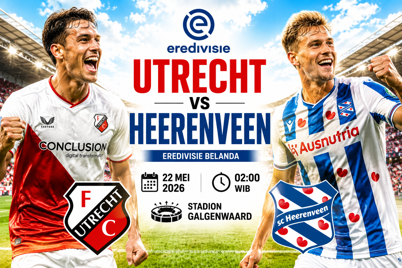 Utrecht vs Heerenveen