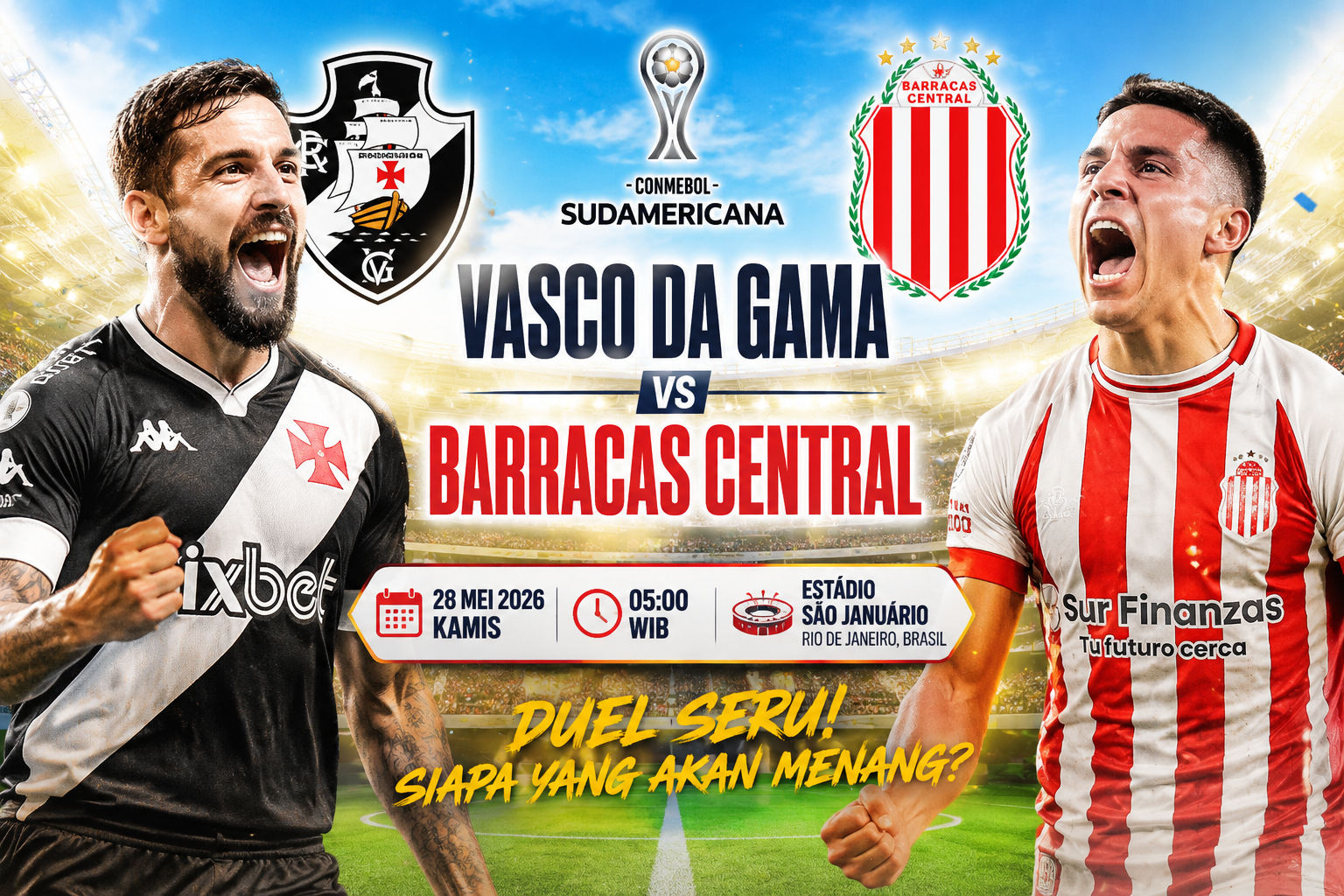 Vasco da Gama vs Barracas Central
